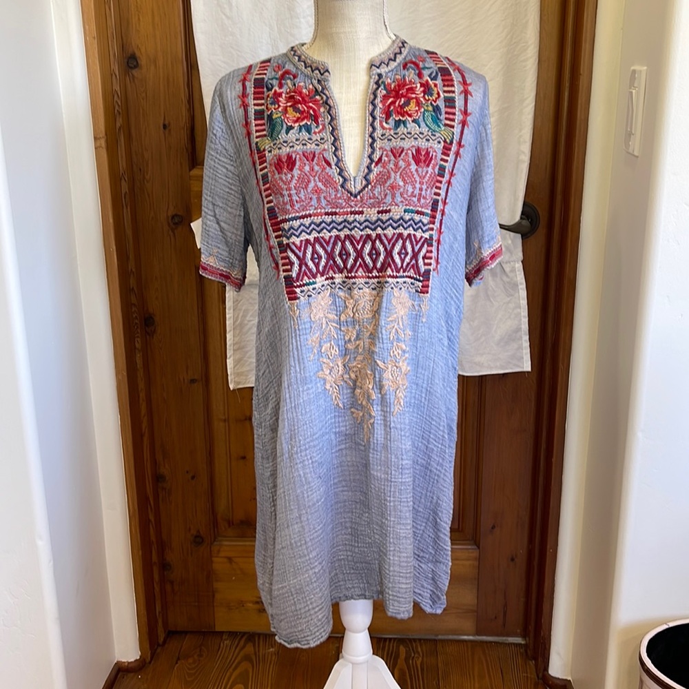 Johnny was workshop gauze dress